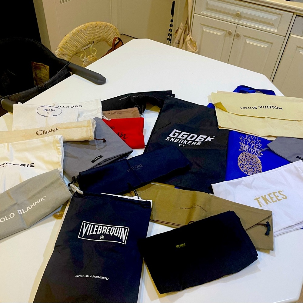 Assorted dust bags